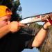 Remington Wingmaster being shot at the Rookery